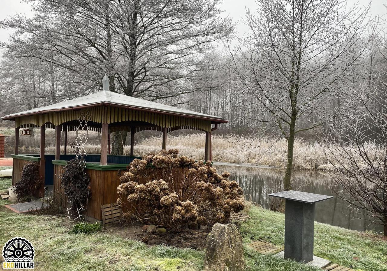 Villa Mlyn Wodny Eko Hillar Rybno  Esterno foto