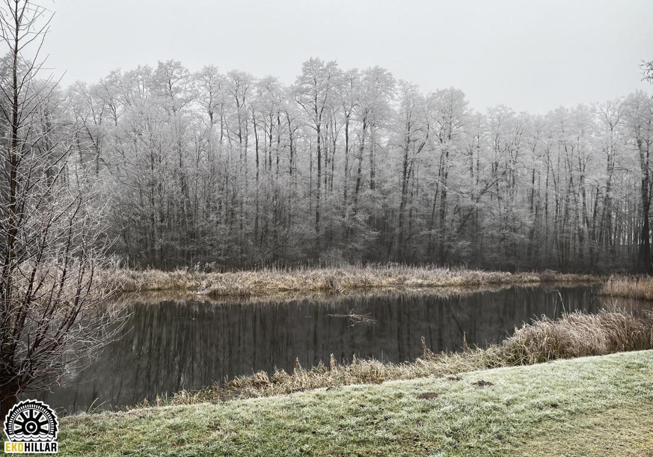 Villa Mlyn Wodny Eko Hillar Rybno  Esterno foto