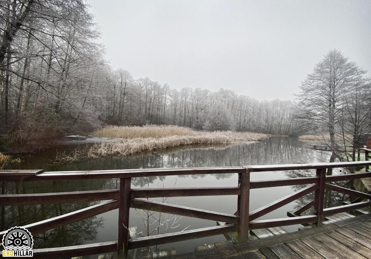 Villa Mlyn Wodny Eko Hillar Rybno  Esterno foto