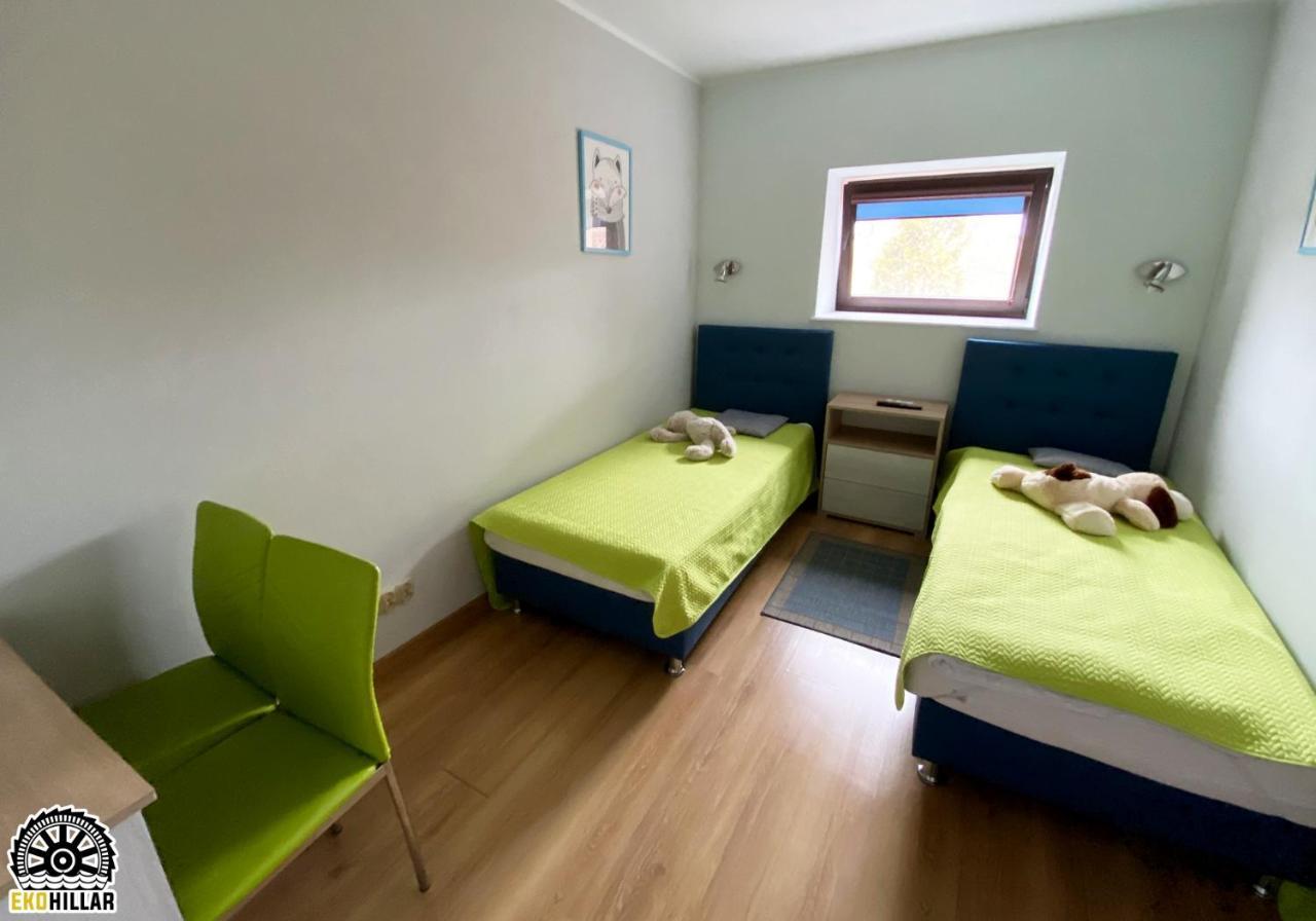 Villa Mlyn Wodny Eko Hillar Rybno  Esterno foto
