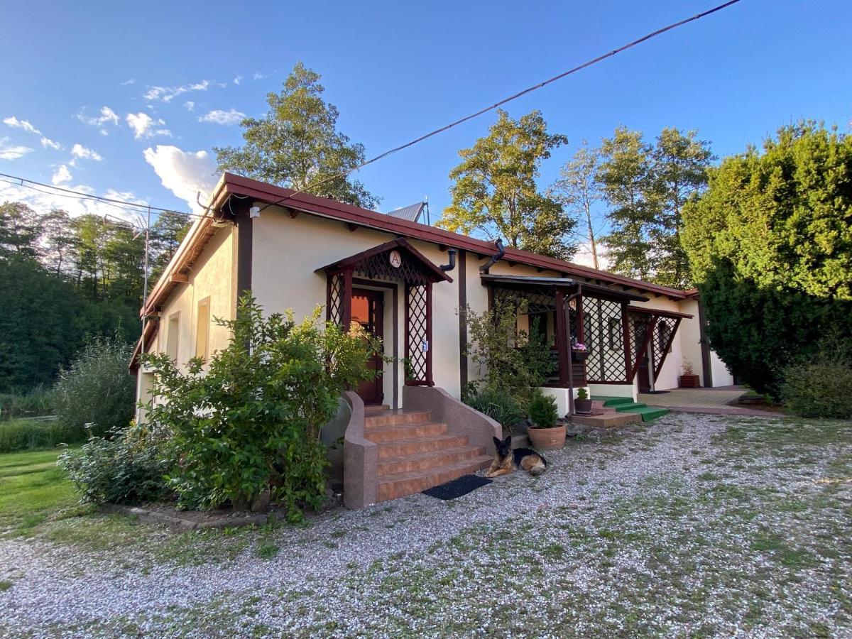 Villa Mlyn Wodny Eko Hillar Rybno  Esterno foto