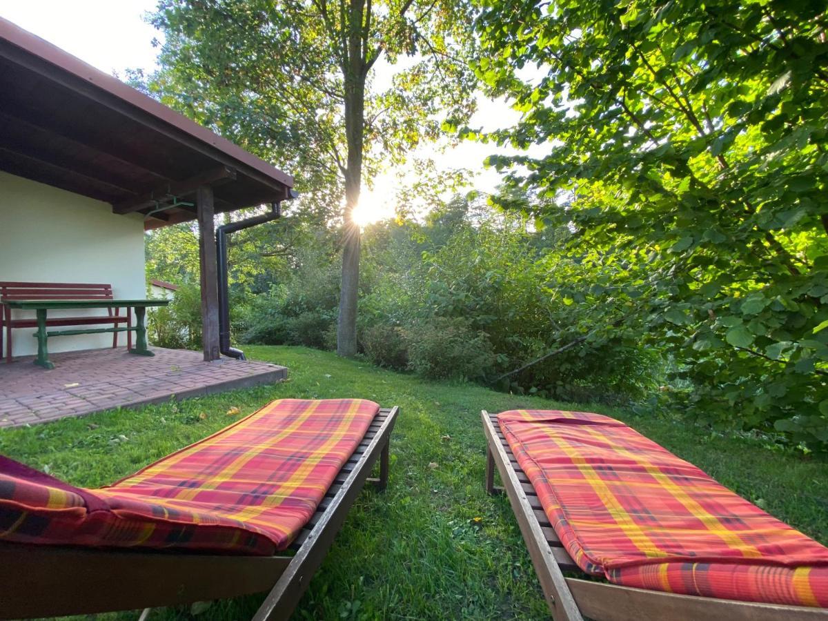 Villa Mlyn Wodny Eko Hillar Rybno  Esterno foto
